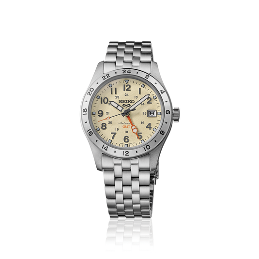 Seiko 5 Sports Ivory Dial Men 39.4mm HDB002K1