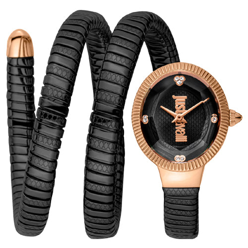 Just Cavalli After Party Black Dial Women 22mm JC1L269M0075