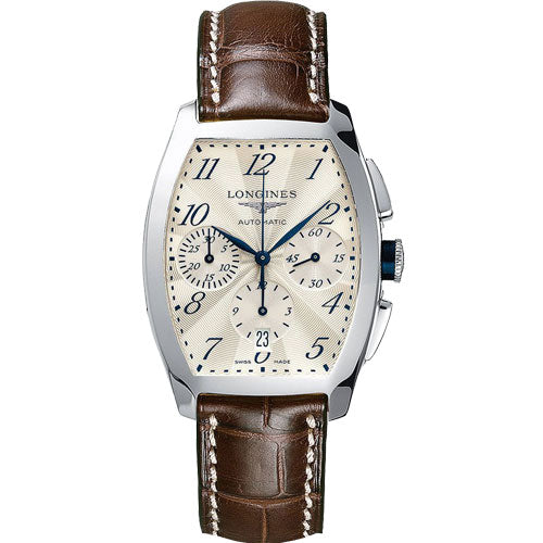 Longines Evidenza Silver Dial Men 35mm