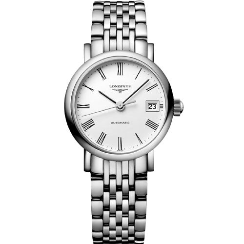 Longines Elegant white dial Women 25.5mm