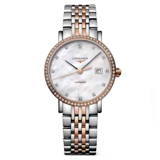 The Longines Elegant Collection Silver Dail