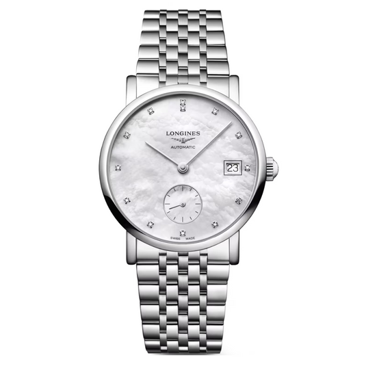 The Longines Elegant Collection Silver Dail
