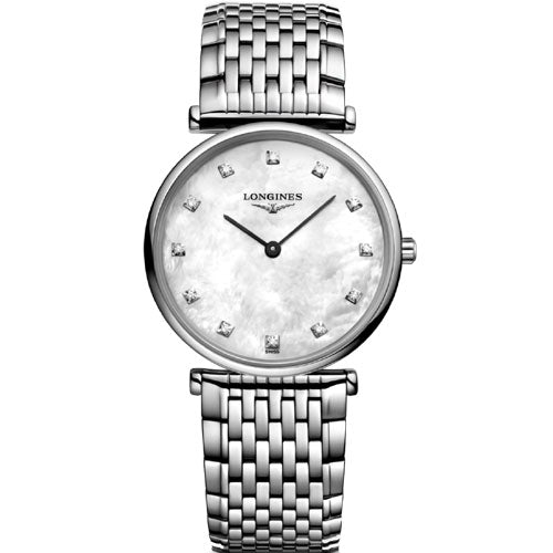 Longines La Grande Classique White Mother-Of-Pearl Dial Women 29mm