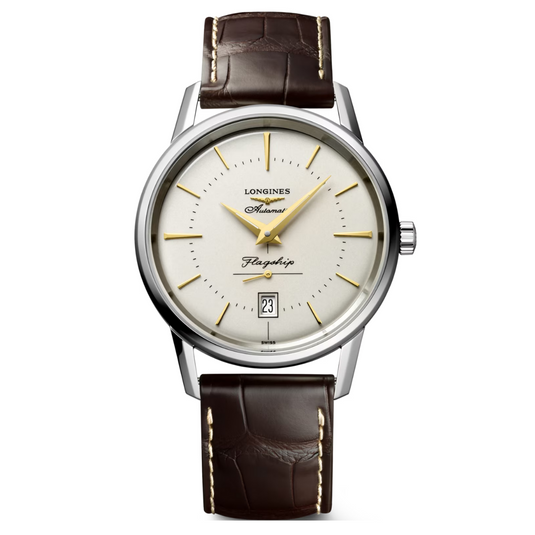 The Longines Elegant Collection Silver Dail