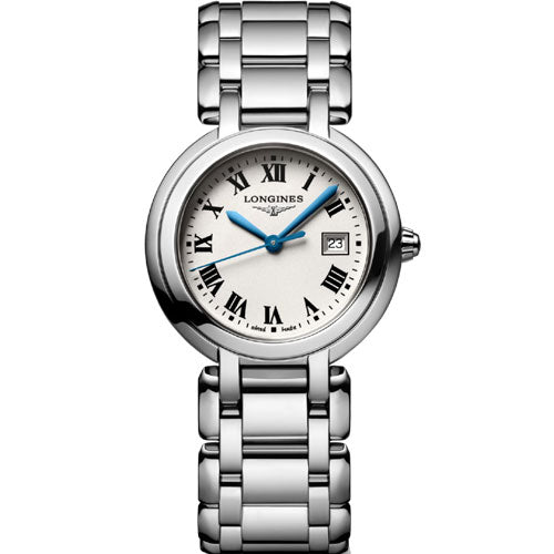 Longines PrimaLuna Silver Dial Women 30mm