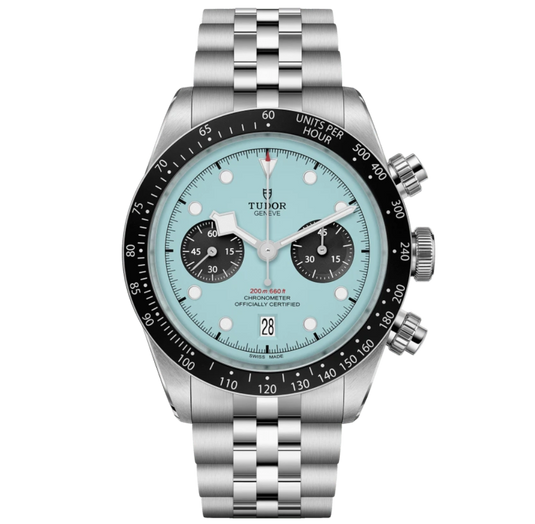 Tudor Black Bay Turquoise, Black Dial Automatic Men M79360N-0024