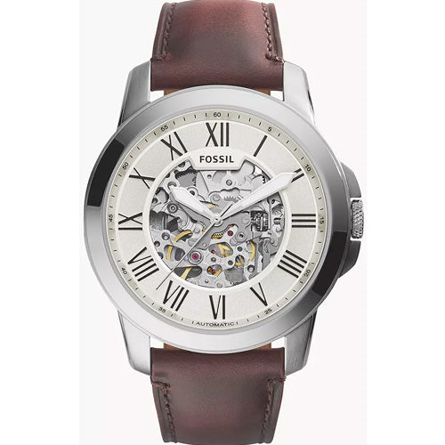 Fossil Grant Beige Dial 45 MM Watch for Men