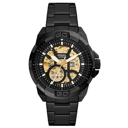 Fossil Bronson Black Dial Men 44mm