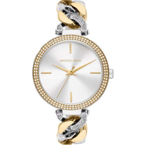 Michael Kors Outlet Catelyn Silver Dial Women 38mm MK4633