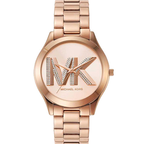 Michael Kors Slim Runway Rose Gold Dial Women 42mm