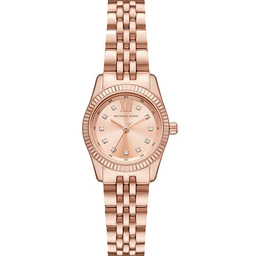 Michael Kors Petite Lexington Rose Gold Dial Women 26mm