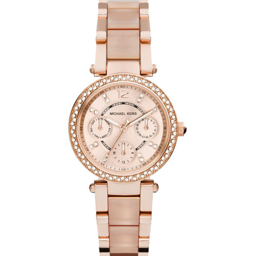 Michael Kors Mini Parker Rose Gold Dial Women 33mm