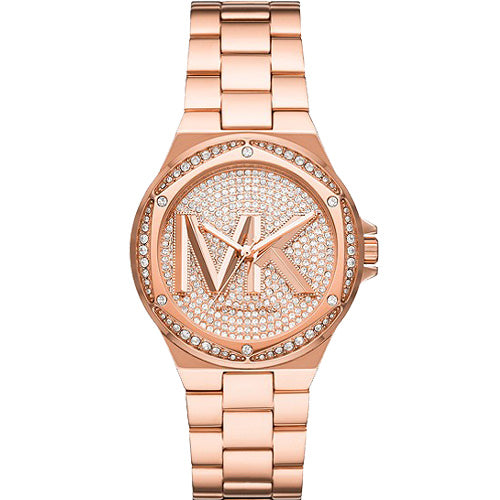 Michael Kors Lennox Rose Gold Dial Women 37mm