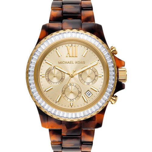 Michael Kors Everest Gold Dial Women 42mm