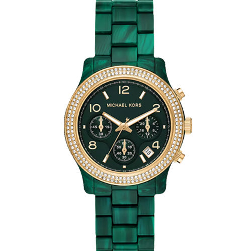 Michael Kors Runway Green Dial 38mm