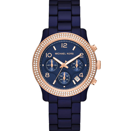 Michael Kors Runway Blue Dial 38mm