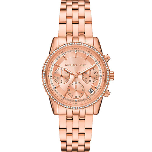 Michael Kors Mini Bryant Rose Gold Dial Women 35mm MK7531