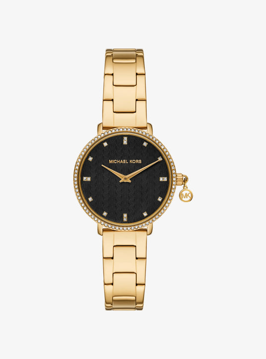 Michael Kors Pyper Black Dial Women Quartz 32mm MK7616