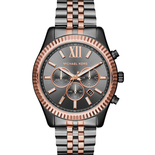 Michael Kors Lexington Grey Dial Men 44mm MK8561