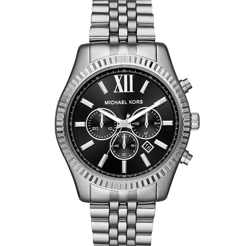 Michael Kors Lexington Black Dial Men 44mm MK8602