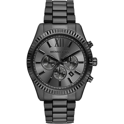Michael Kors Oversized Lexington Black Dial Men 44mm