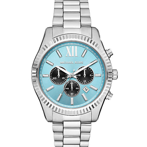 Michael Kors Oversized Lexington Blue Dial Men 44mm