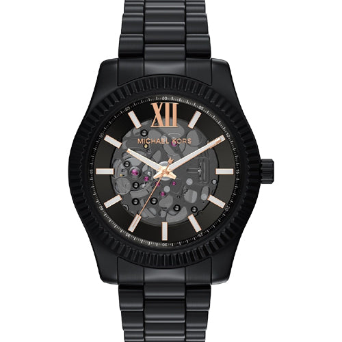Michael Kors Lexington Automatic Black Dial Men 41mm MK9244