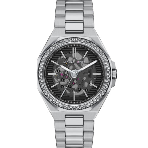 Michael Kors Callum Black Skeleton Dial Men 41mm MKO1240