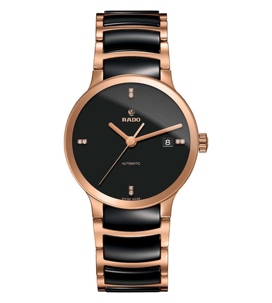 Rado Centrix Black Dial Unisex 38mm