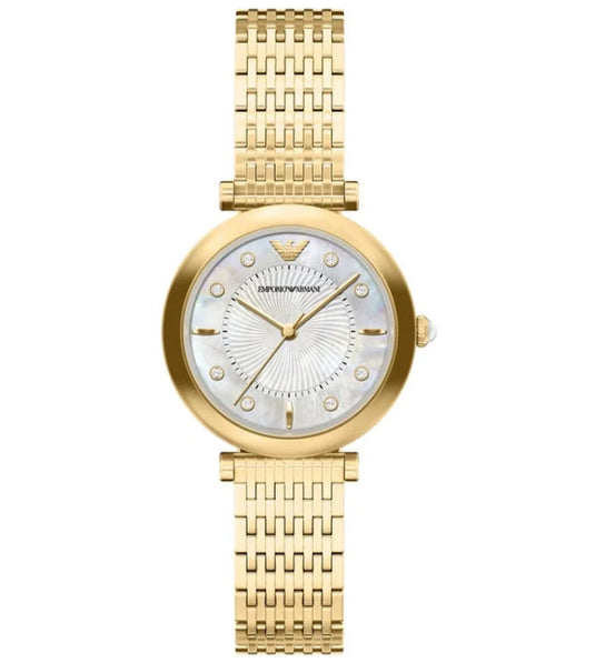 Emporio Armani Archelia White Mother-Of-Pearl Dial Women 32mm AR11809