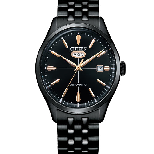 Citizen Mechanical Black Dial Men 40.2mm NH8395-77E