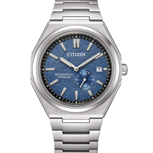 Citizen Zenshin Mechanical Blue Dial Men 40.5mm NJ0180-80L