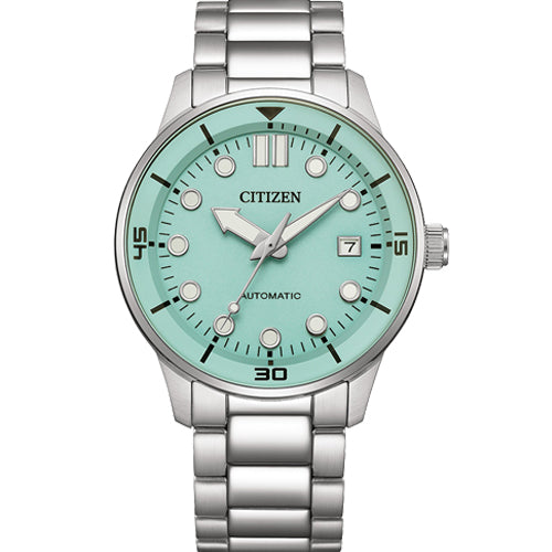 Citizen Mechanical Automatic Light Blue Dial Men 40mm NJ0191-83M