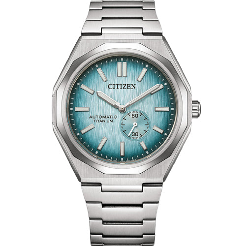Citizen Zenshin Mechanical Blue Gradient Dial Men 40.5mm NK5020-58L