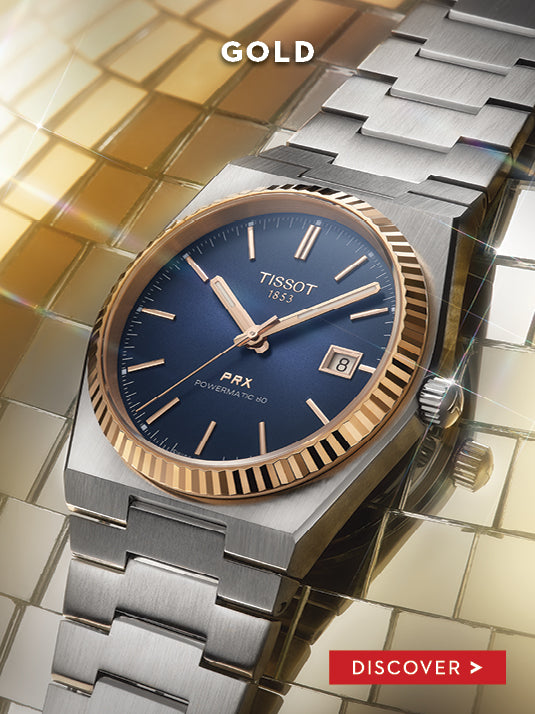 Tissot Gold watch at Zimson store