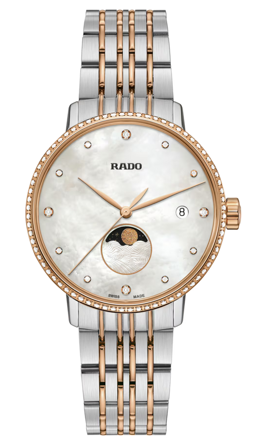 Rado Coupole Diamonds White Dial Women 34mm