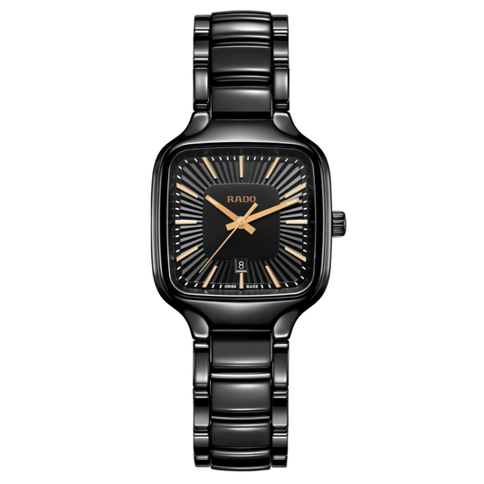 Rado True Black Dial Women 29.2mm