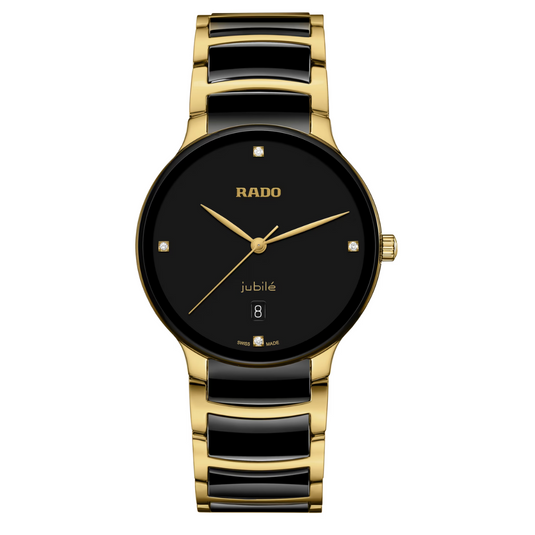 Centrix Diamonds Quartz Black Stainless Steel