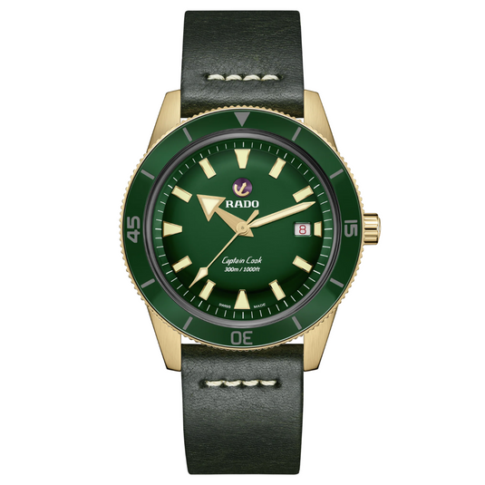 Rado Captain Cook Green Dial Men 42mm