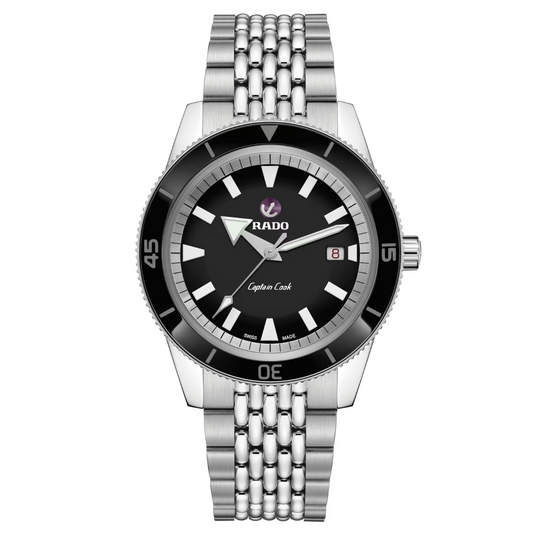 Rado Captain Cook Black Dial Men 42mm