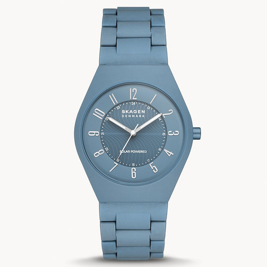 Skagen Grenen Blue Dial Men 37mm