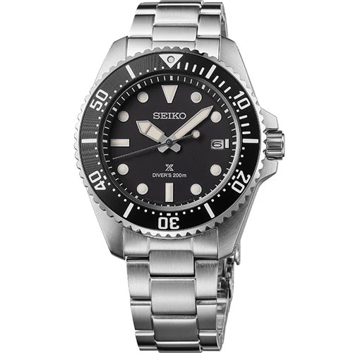 Seiko Prospex Solar Driver's Black Dial Men 41mm SNE597P1