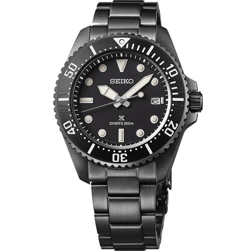 Seiko Prospex Solar Diver's Black Dial 41mm Men SNE599P1