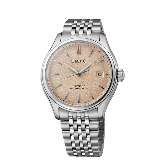 Seiko Presage Pale Persimmon Dial Men 40.2mm SPB467J1