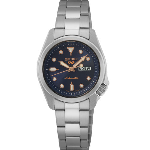 Seiko 5 Sports Blue Dial Women 28mm