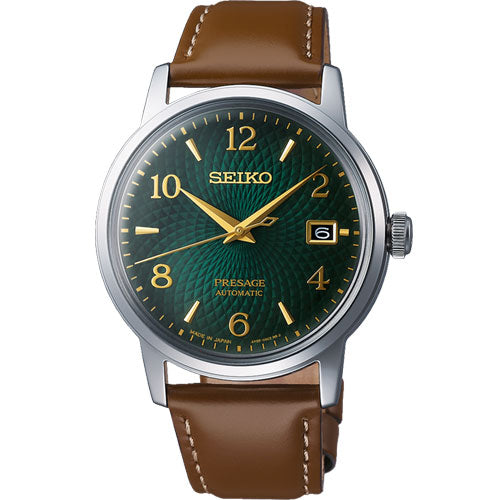 Seiko Presage Green Dial Men 38.5mm