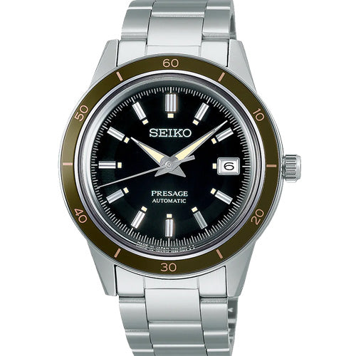 Seiko Presage Black Dial Men 40.8mm