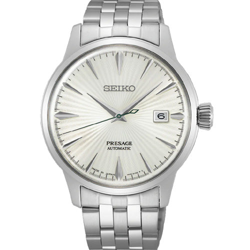 Seiko Presage Silver Dial Men 40.5mm