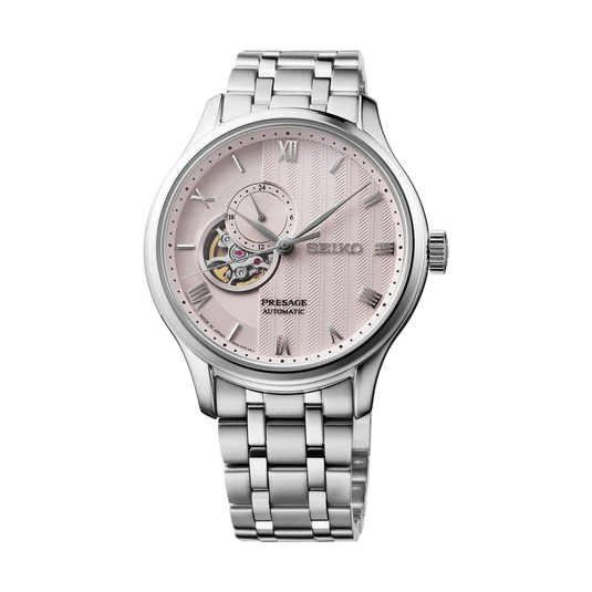 Seiko Presage Pink Dial Men 41.8mm SSA465J1