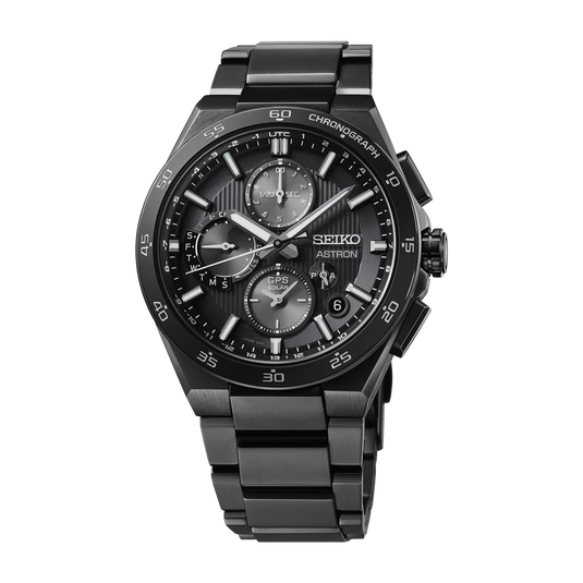 Seiko Astron Deep Night Black Dial Men 43.3mm SSH155J1